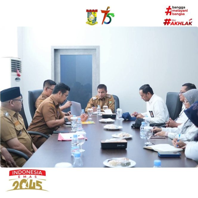 
					Bupati Kampar Terima Kunjungan Kepala BPBPK Provinsi Riau
