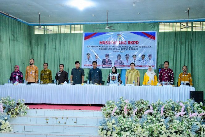 
					Prioritas Infrastruktur Pendidikan, Gedung dan Kesehatan, Bupati Kampar Ahmad Yuzar ; Usulan Prioritas Harus Berdampak langsung kepada Masyarakat.