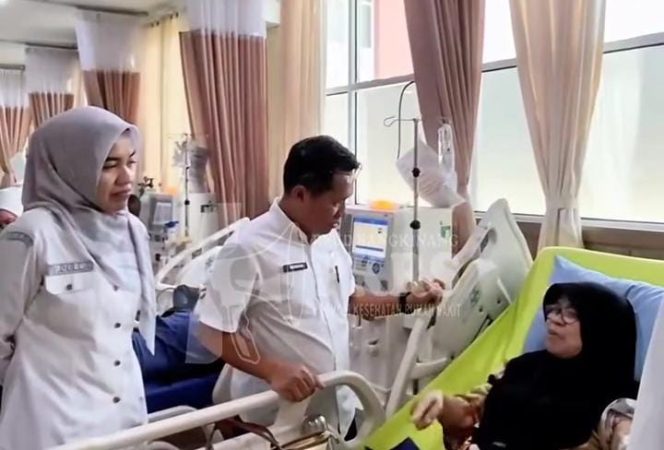 
					Direktur RSUD Bangkinang dr. Imawan Hardiman Lakukan Sidak di Ruangan Hemodialisa
