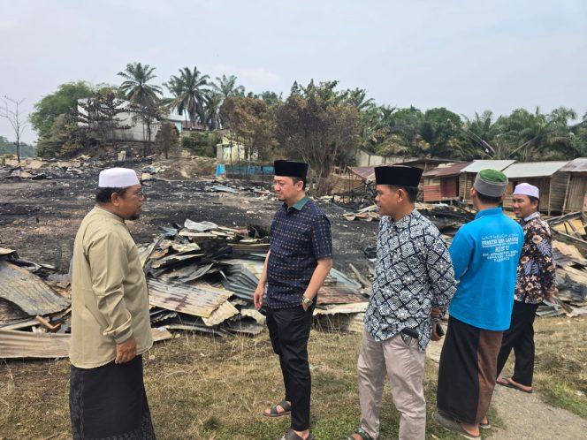 
					Kunjungi Pesantren Syekh Burhanuddin Kuntu Pasca Kebakaran, Syahrul Aidi Ajak Semua Pihak Berdonasi