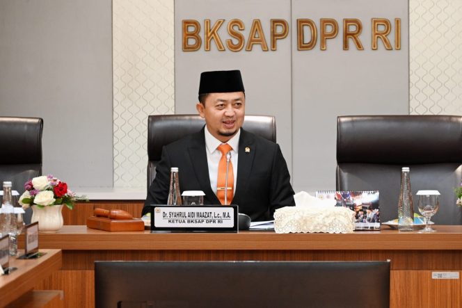 
					Syahrul Aidi Sambut Menlu Baru, BKSAP DPR Siap Berkolaborasi Penguatan Diplomasi Bebas Aktif