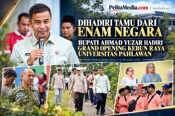 
					Dihadiri Tamu dari Enam Negara, Bupati Ahmad Yuzar Hadiri Grand Opening Kebun Raya Universitas Pahlawan