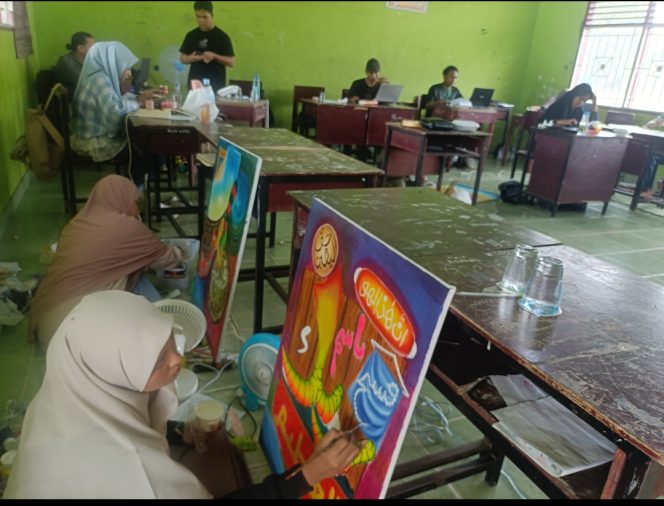 
					30 Finalis Kaligrafi MTQ ke-55 Kampar Tampilkan Karya Terbaik, Kualitas Meningkat