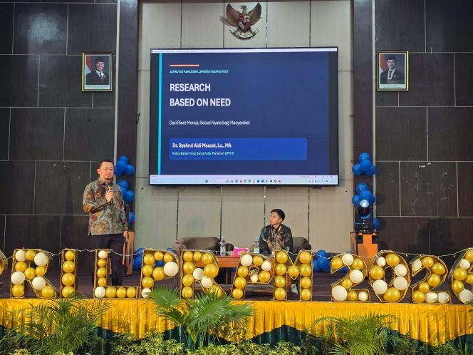 
					Syahrul Aidi Maazat Dorong Hasil Riset Kampus Jadi Acuan Kebijakan Pemerintah